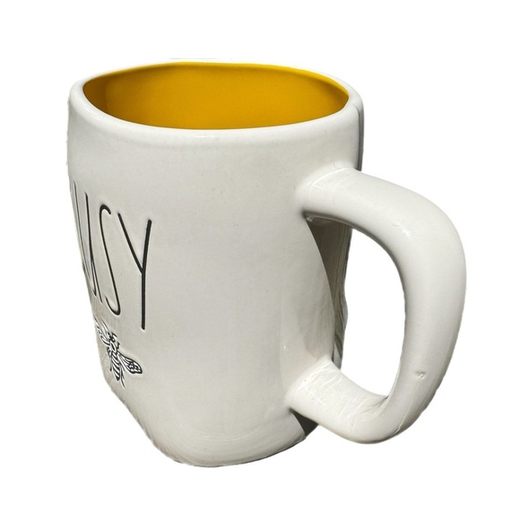 RAE DUNN Artisan Collection BUSY Bee Large Oversized Coffee Mug Ceramic Cup - Picture 4 of 9